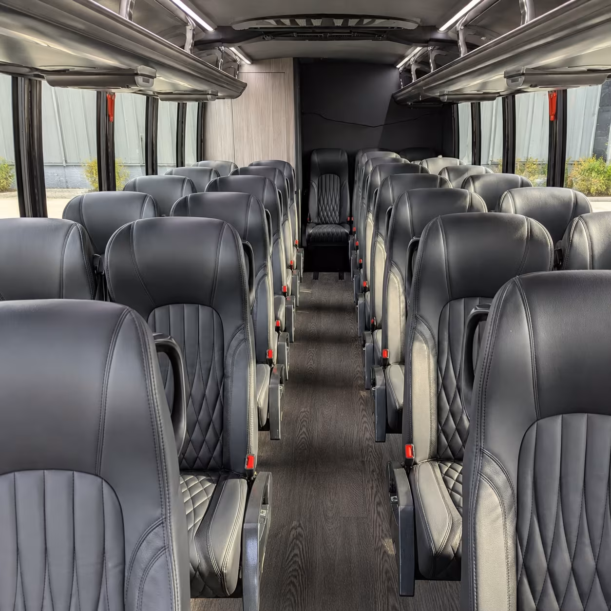35 passenger minibus inside