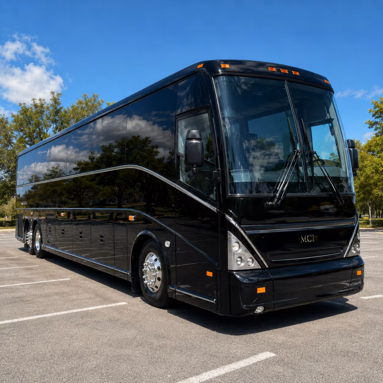 charter buses for corporate events and tech campus shuttles