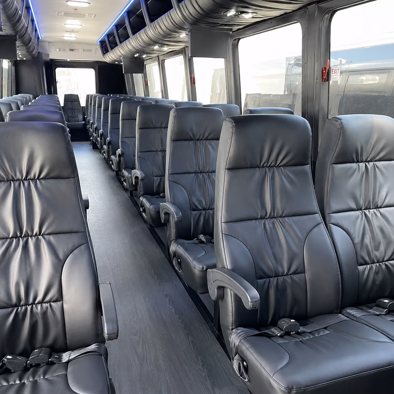 santa clara 25 passenger minibus interior