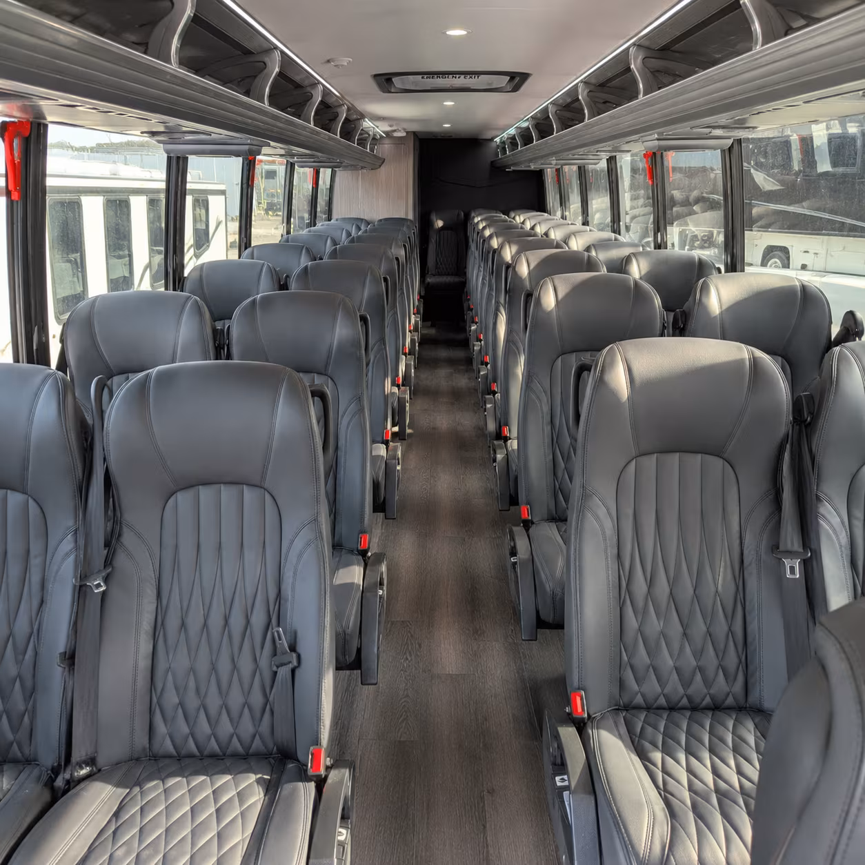 santa clara 30 passenger minibus interior