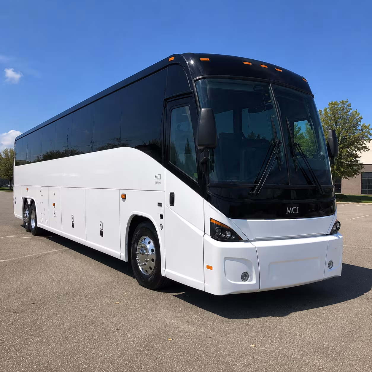 santa clara 45 passenger charter bus