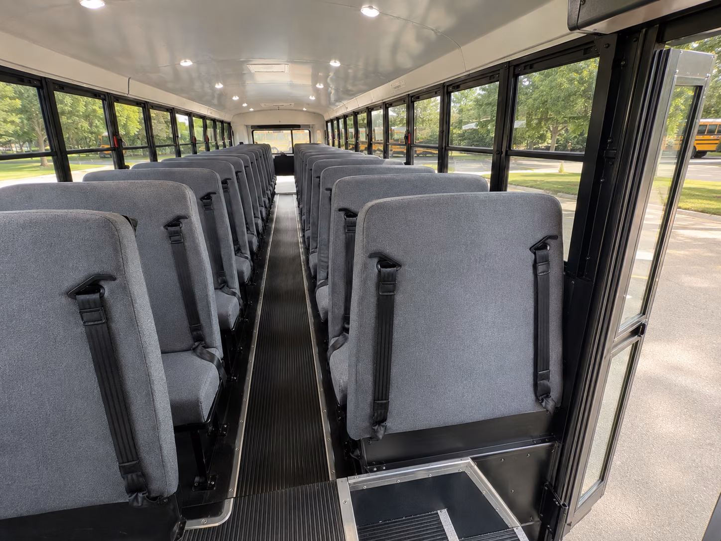 santa clara school bus interior