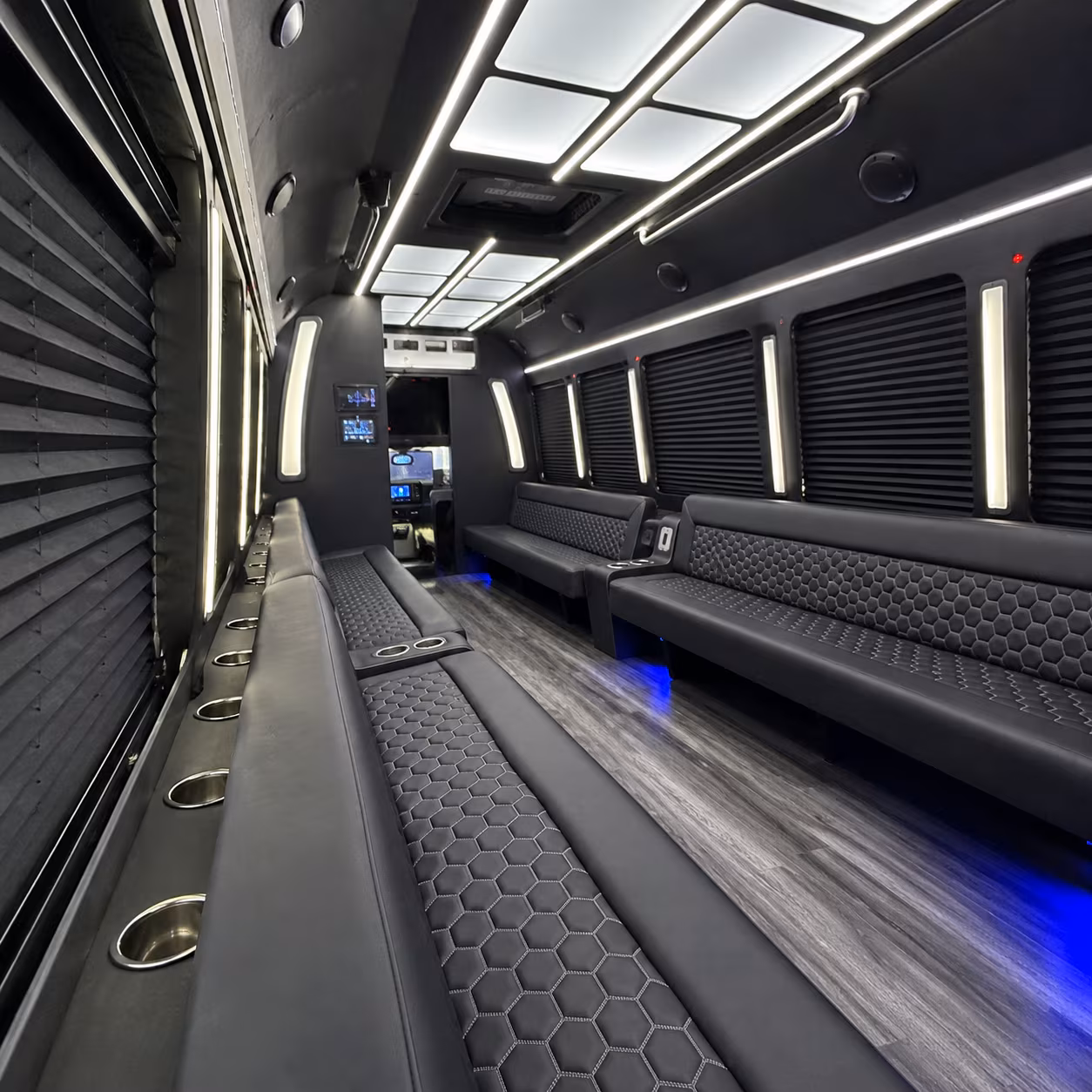 santa clara wedding party bus rental