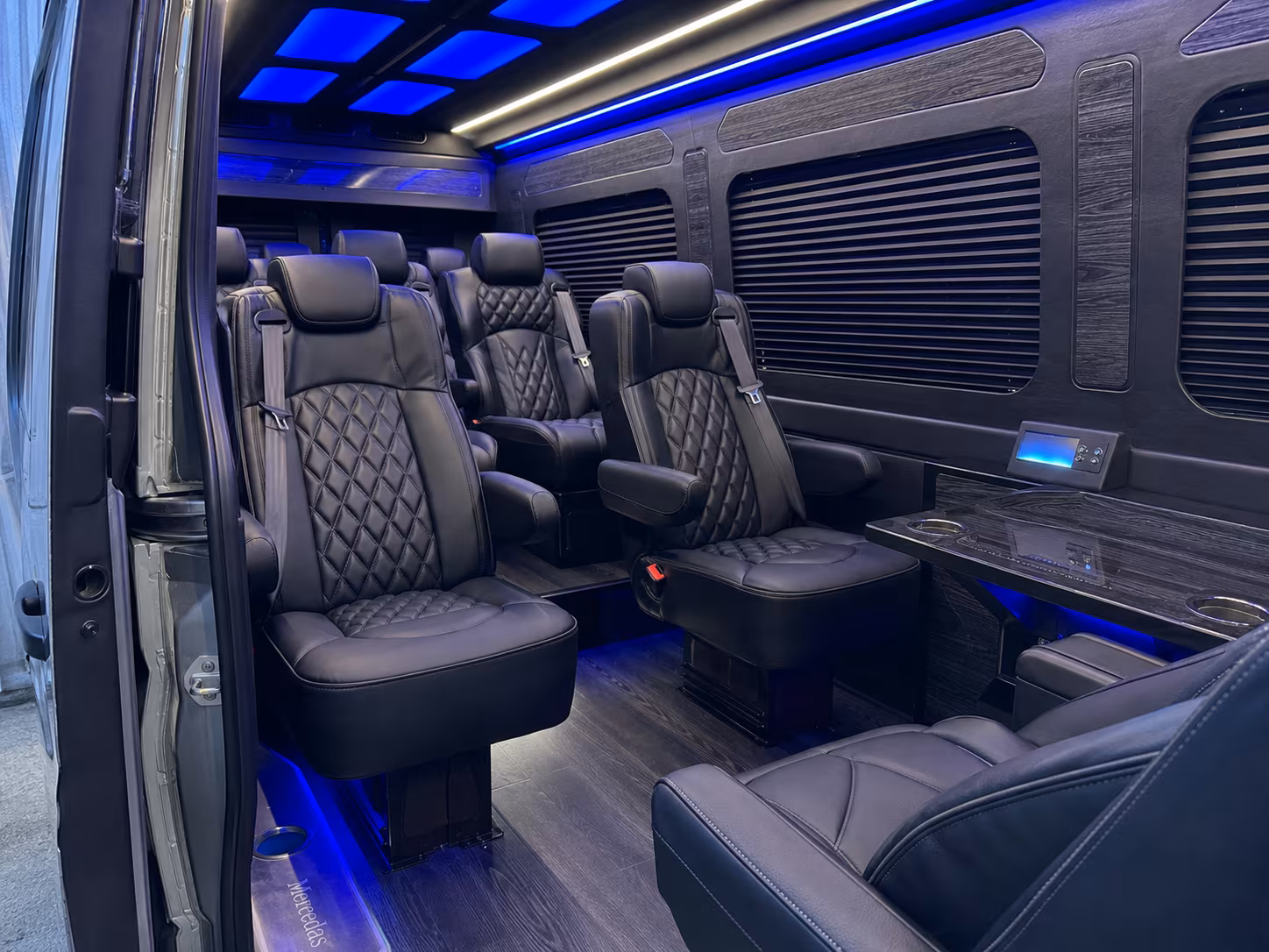 sprinter van transportation for groups and events across santa clara